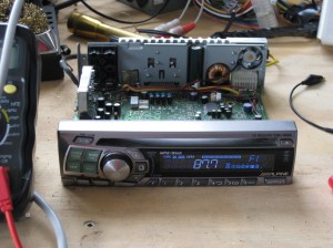Alpine CDA9826 front panel
